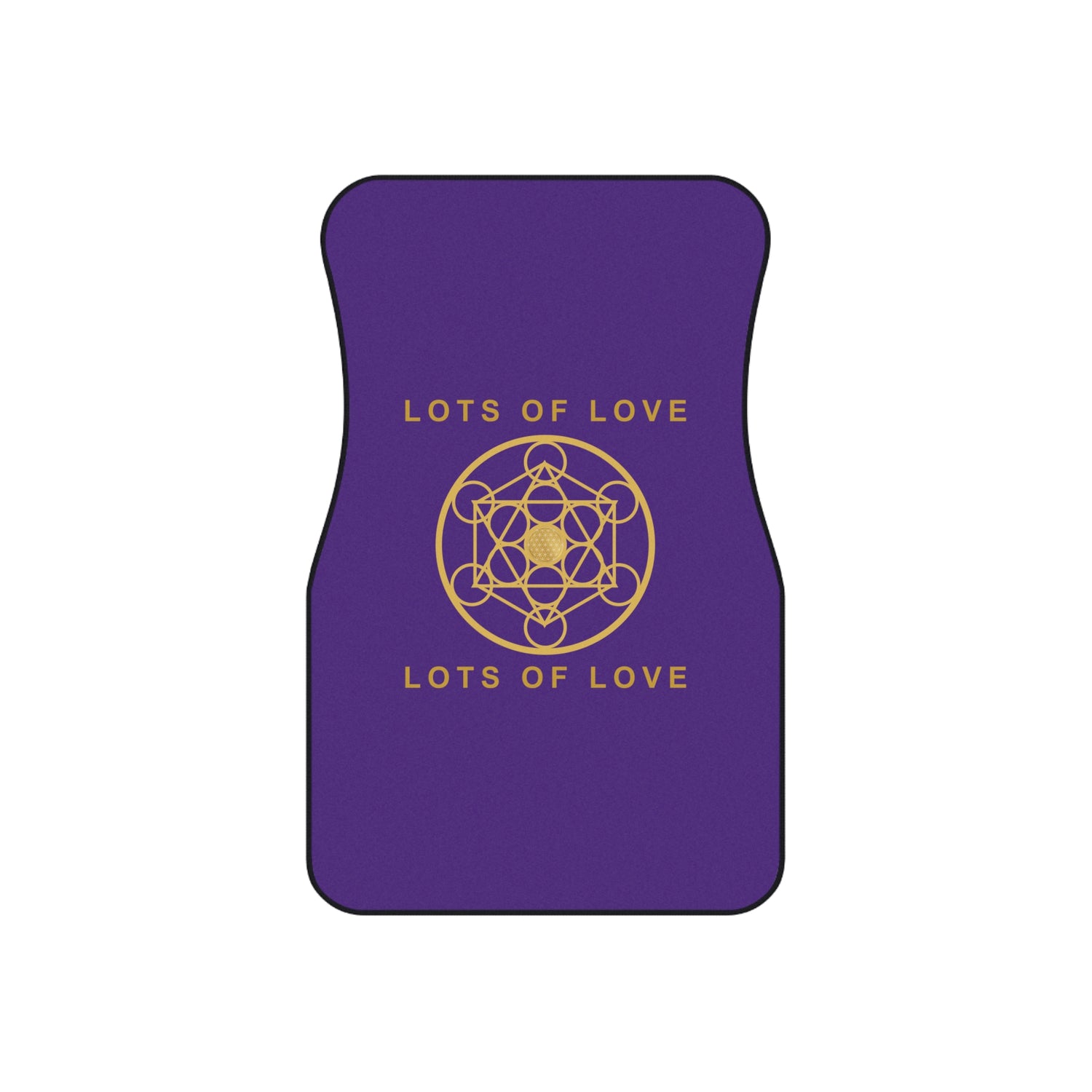 LOTS OF LOVE - Car Mats (Set of 4) - Purple