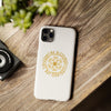 Copy of COUNTING BLESSINGS ALL DAY EVERYDAY!!! - Slim Phone Cases, Case-Mate - YELLOW