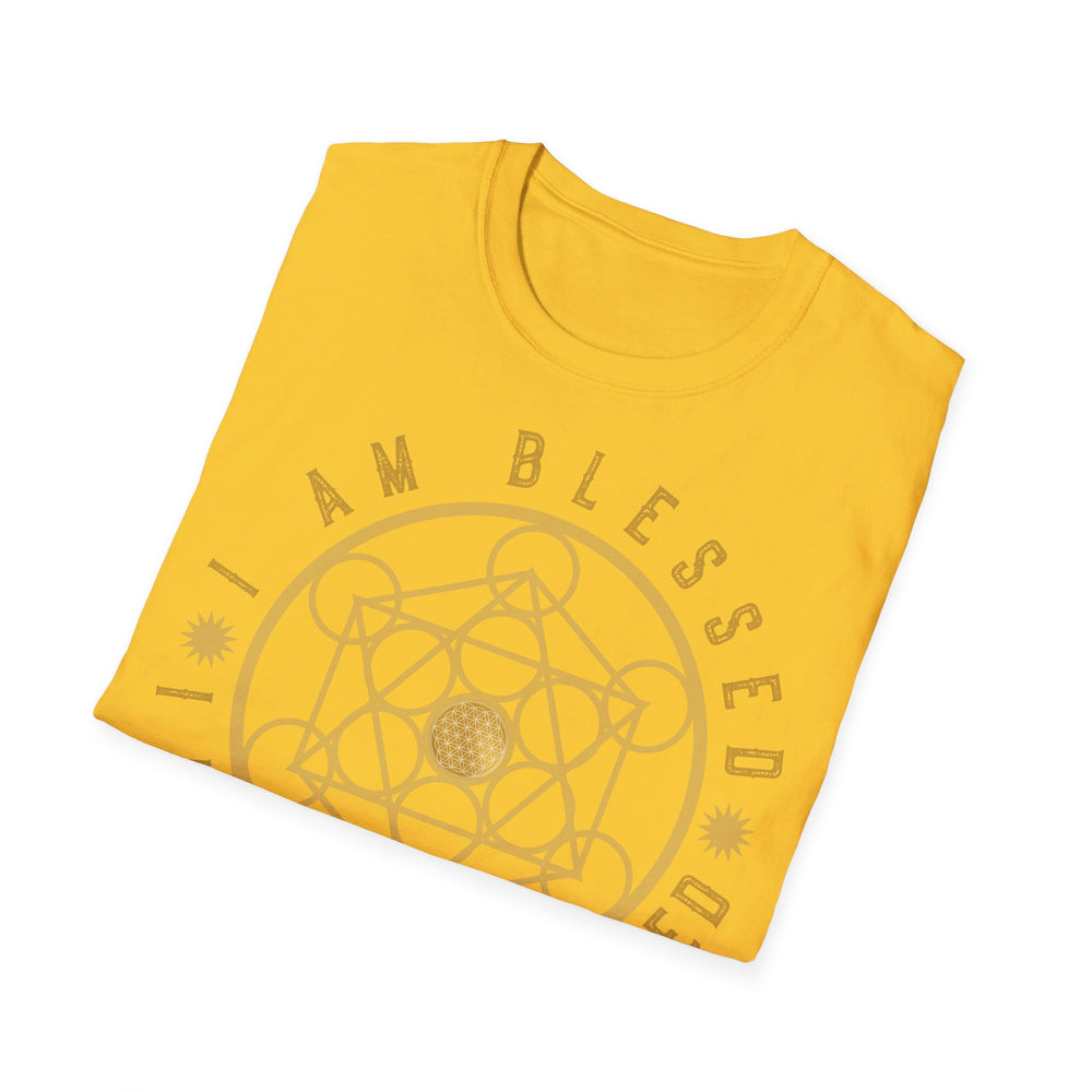 I AM BLESSED I AM HIGHLY FAVORED - Unisex Soft-Style T-Shirt