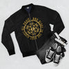 Copy of ALL PRAISE AND GLORY TO THE MOST HIGH !!!- Men's Bomber Jacket (AOP) - BLACK