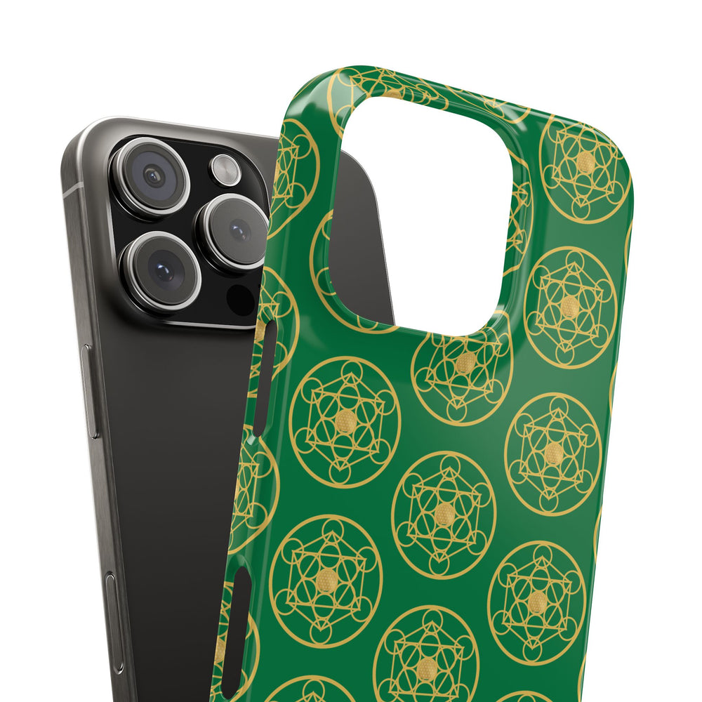 DYNYSTY - Slim Phone Cases, Case-Mate - Green