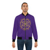 ALL PRAISE AND GLORY TO THE MOST HIGH !!!- Men's Bomber Jacket (AOP) - PURPLE