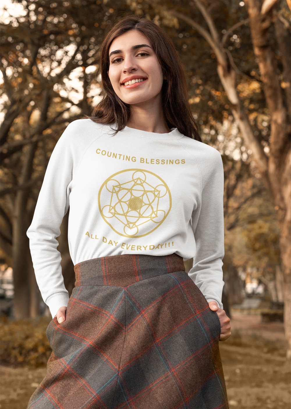 COUNTING BLESSINGS ALL DAY EVERYDAY!!! - Ultra Cotton Long Sleeve Tee