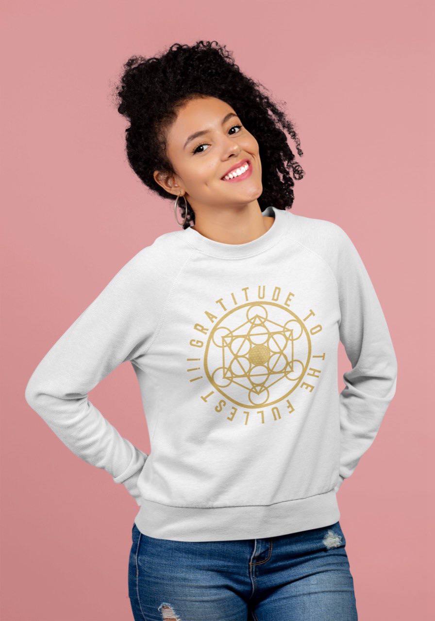 GRATITUDE TO THE FULLEST!!! - Unisex Heavy Blend™ Crewneck Sweatshirt