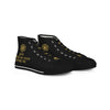 GOD ORDER MY STEPS BEFORE ME - Men's High Top Sneakers - Black