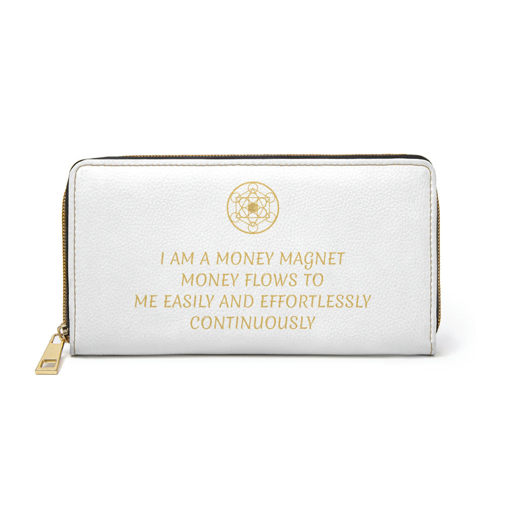 MONEY FLOWS TO ME - Zipper Wallet