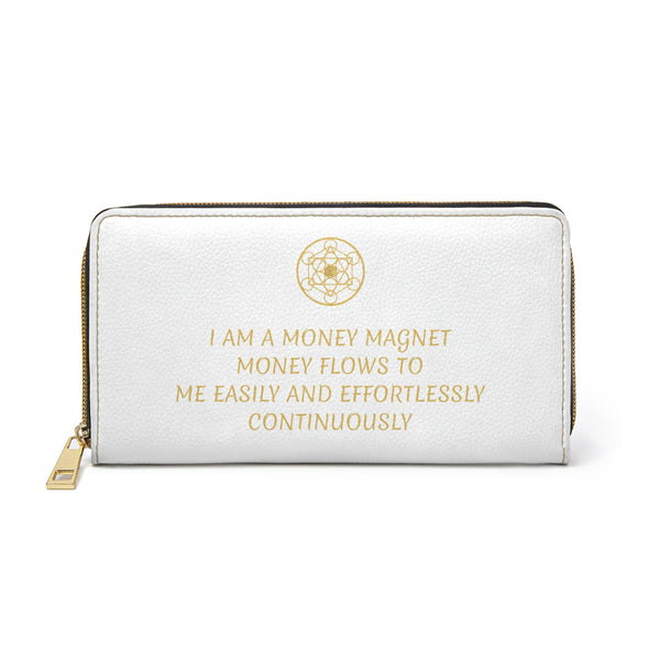 MONEY FLOWS TO ME - Zipper Wallet