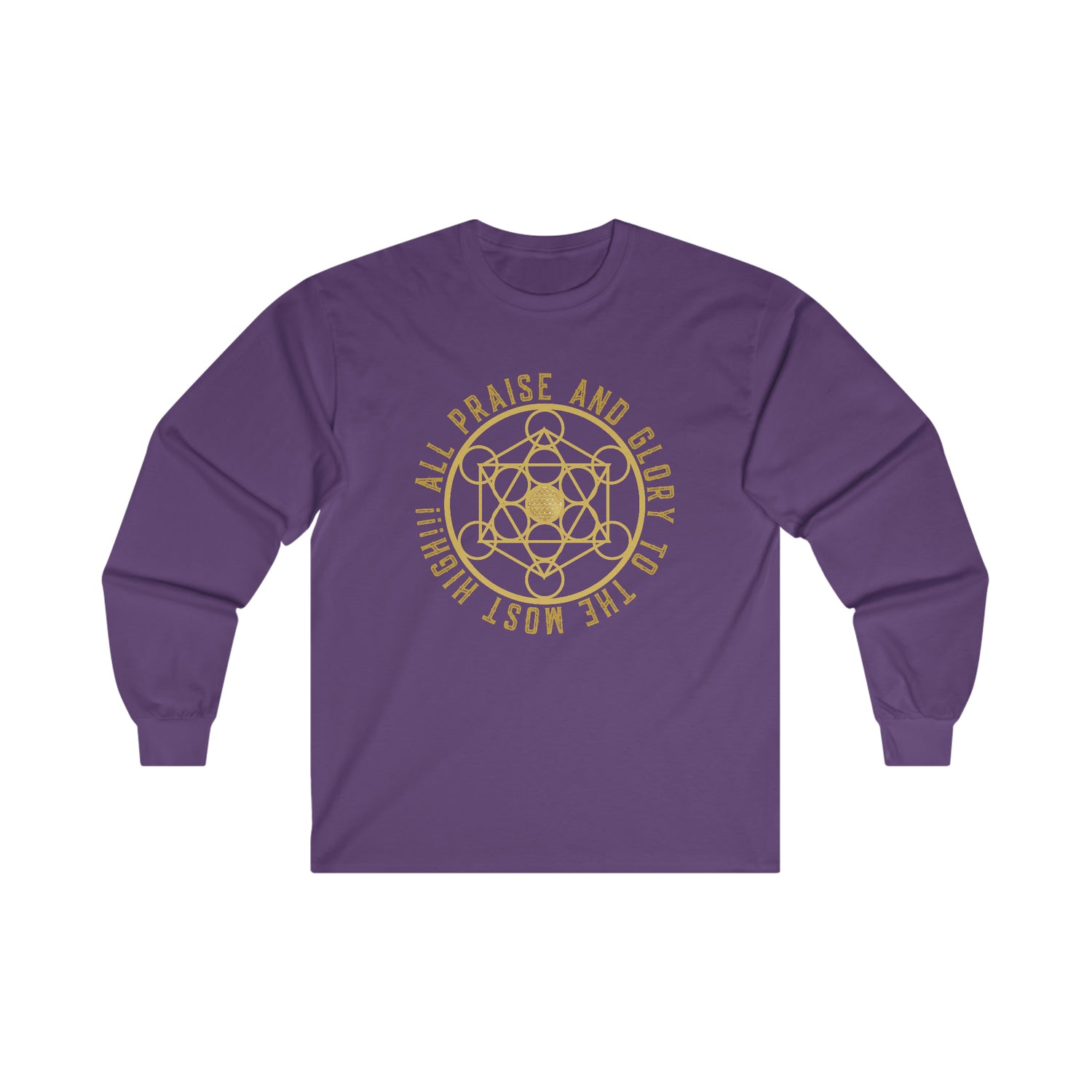 ALL PRAISE AND GLORY TO THE MOST HIGH!!! - Ultra Cotton Long Sleeve Tee