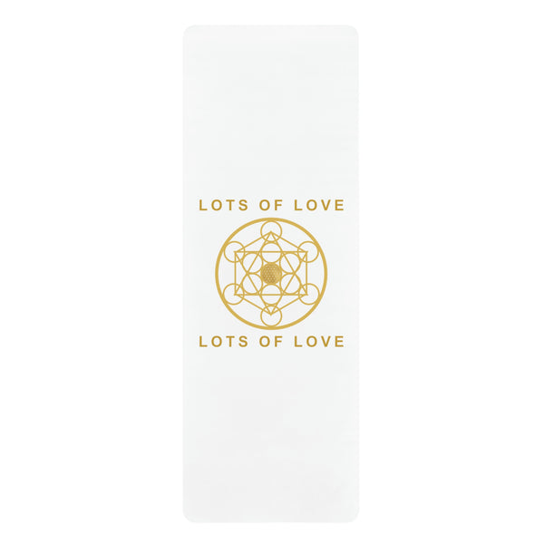 LOTS OF LOVE - Rubber Yoga Mat