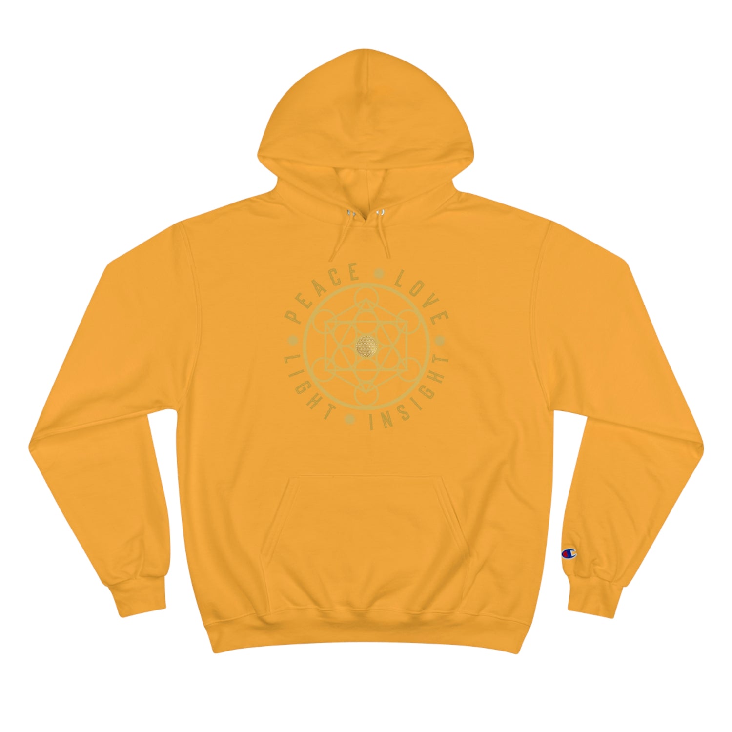 PEACE LOVE LIGHT INSIGHT - Champion Hoodie