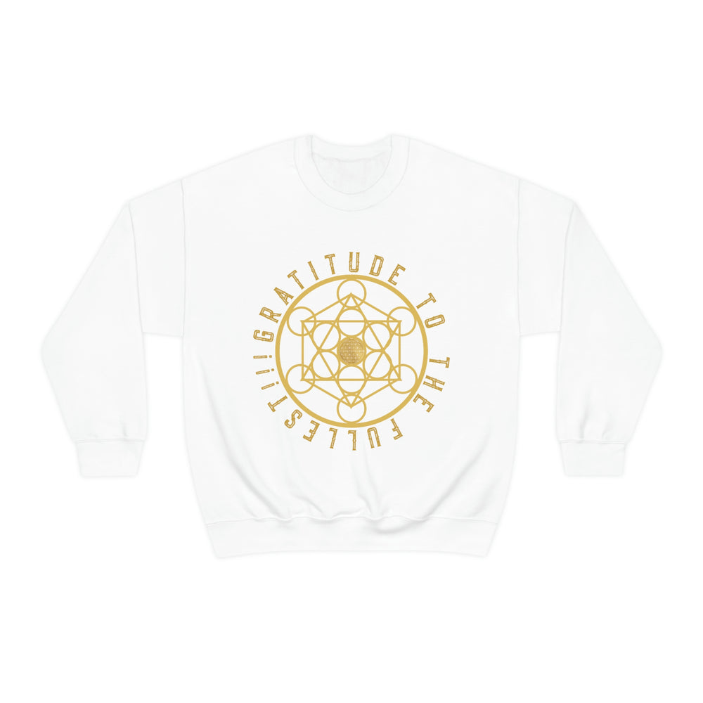 GRATITUDE TO THE FULLEST!!! - Unisex Heavy Blend™ Crewneck Sweatshirt