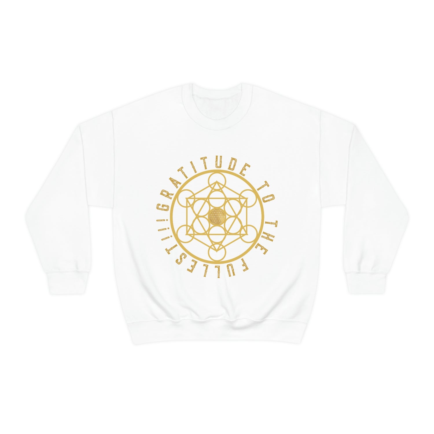 GRATITUDE TO THE FULLEST!!! - Unisex Heavy Blend™ Crewneck Sweatshirt