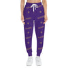 BLESSED - Athletic Joggers (AOP) - Purple