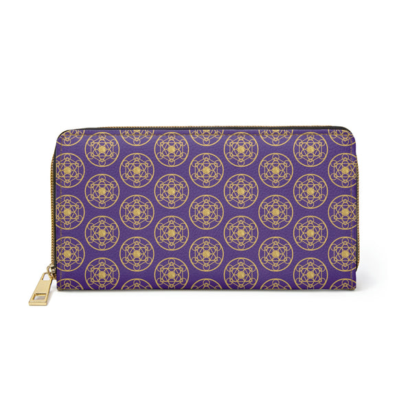 DYNYSTY - Zipper Wallet - Purple