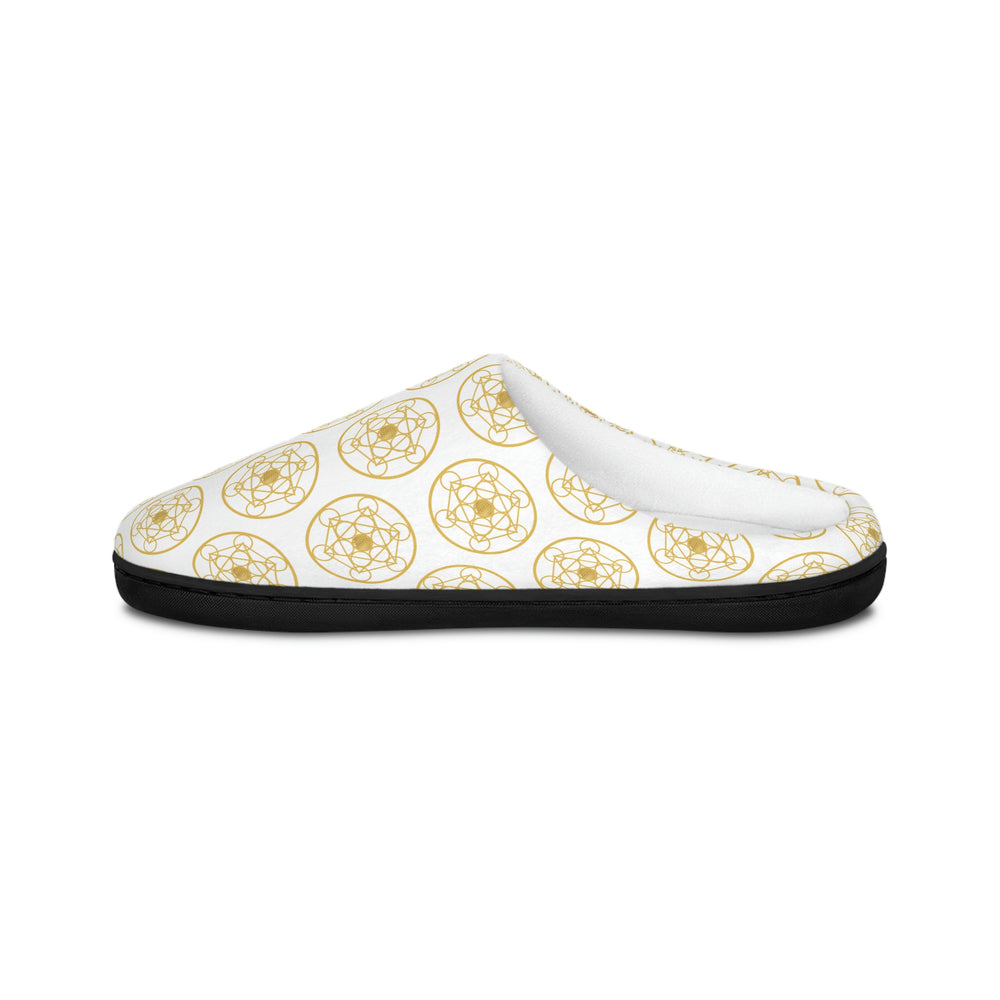 DYNYSTY - Men's Indoor Slippers - White