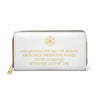 GRATEFUL FOR BLESSINGS - Zipper Wallet