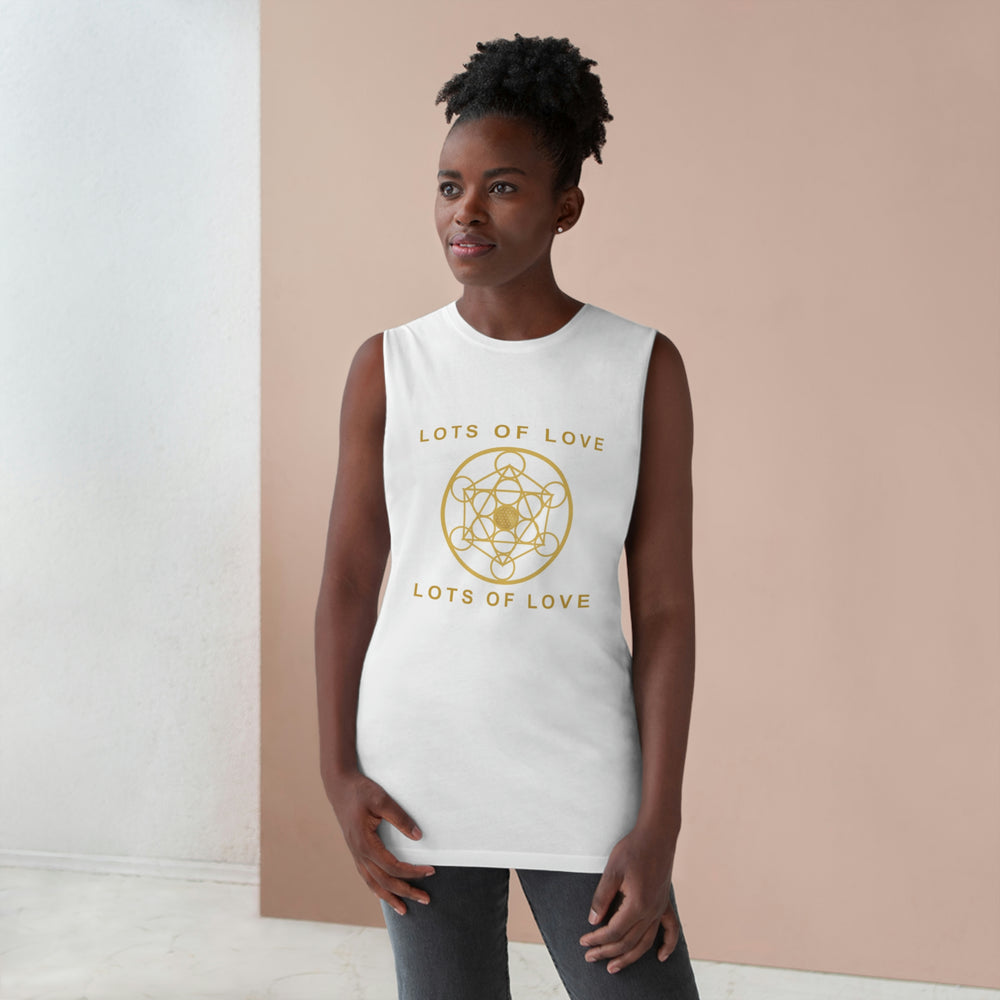 LOTS OF LOVE - Unisex Barnard Tank