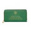 MONEY IS ENERGY - Zipper Wallet - Green