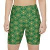 DYNYSTY - Women's Workout Shorts (AOP) - Green