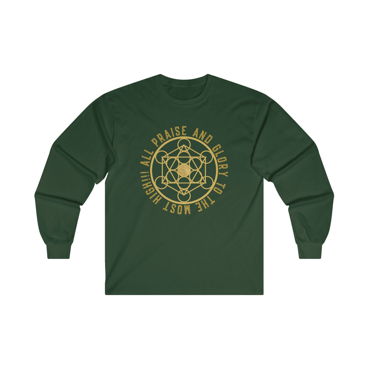 ALL PRAISE AND GLORY TO THE MOST HIGH!!! - Ultra Cotton Long Sleeve Tee