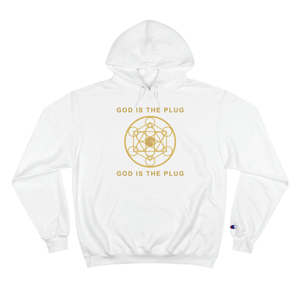 GOD IS THE PLUG  - Champion Hoodie