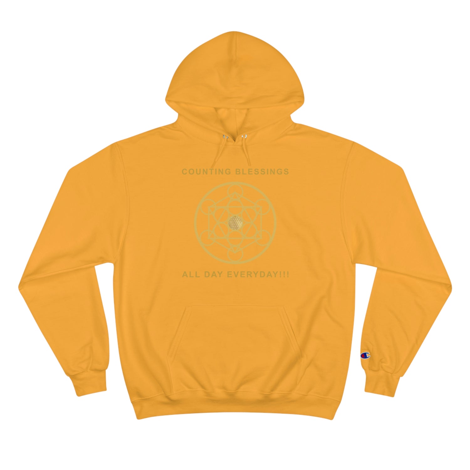 COUNTING BLESSINGS ALL DAY EVERYDAY - Champion Hoodie